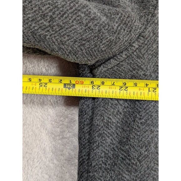 Free Country Coat Mens Medium Gray Sherpa Lined Hiking Outdoor Gorpcore Casual - Picture 5 of 8